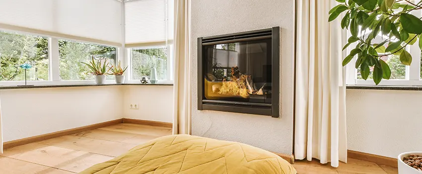 Residential Fireplace Ceramic Glass Installation in Stafford, TX