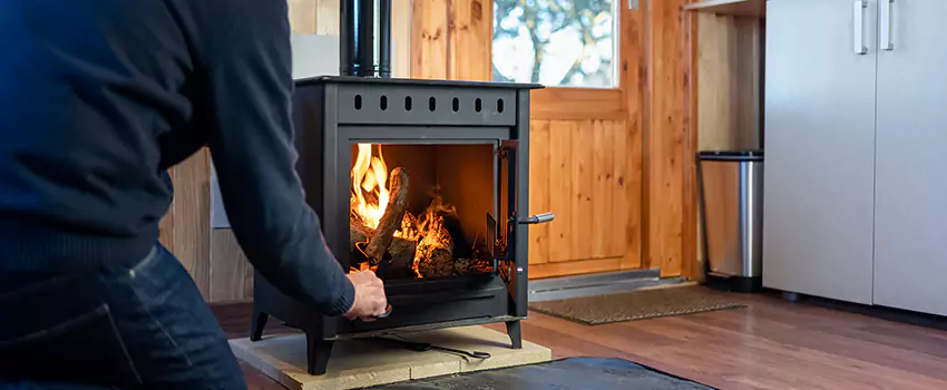 Open Hearth Wood Fireplace Installation in Stafford, TX