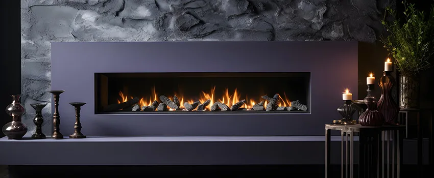 Ember Bed for Ventless Gas Fireplace in Stafford, TX